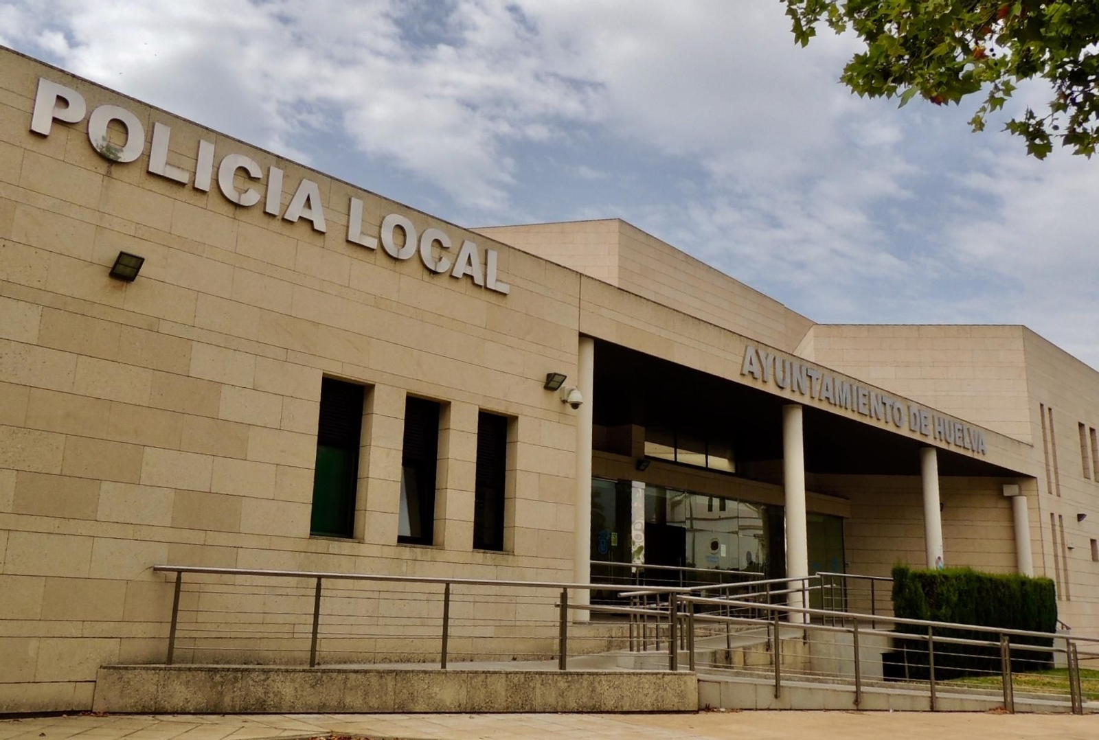 La Jefatura de la Policía Local de Huelva.