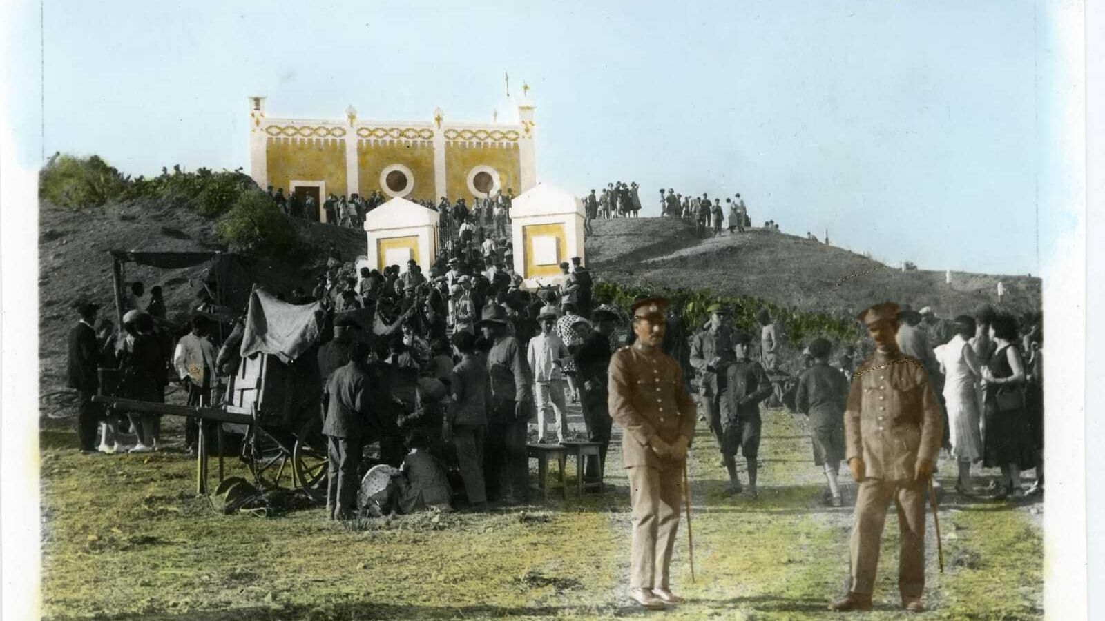 Romería del Cerro. Fotografía Quijano. Ca. 1920. Archivo Histórico Municipal, San Fernando.