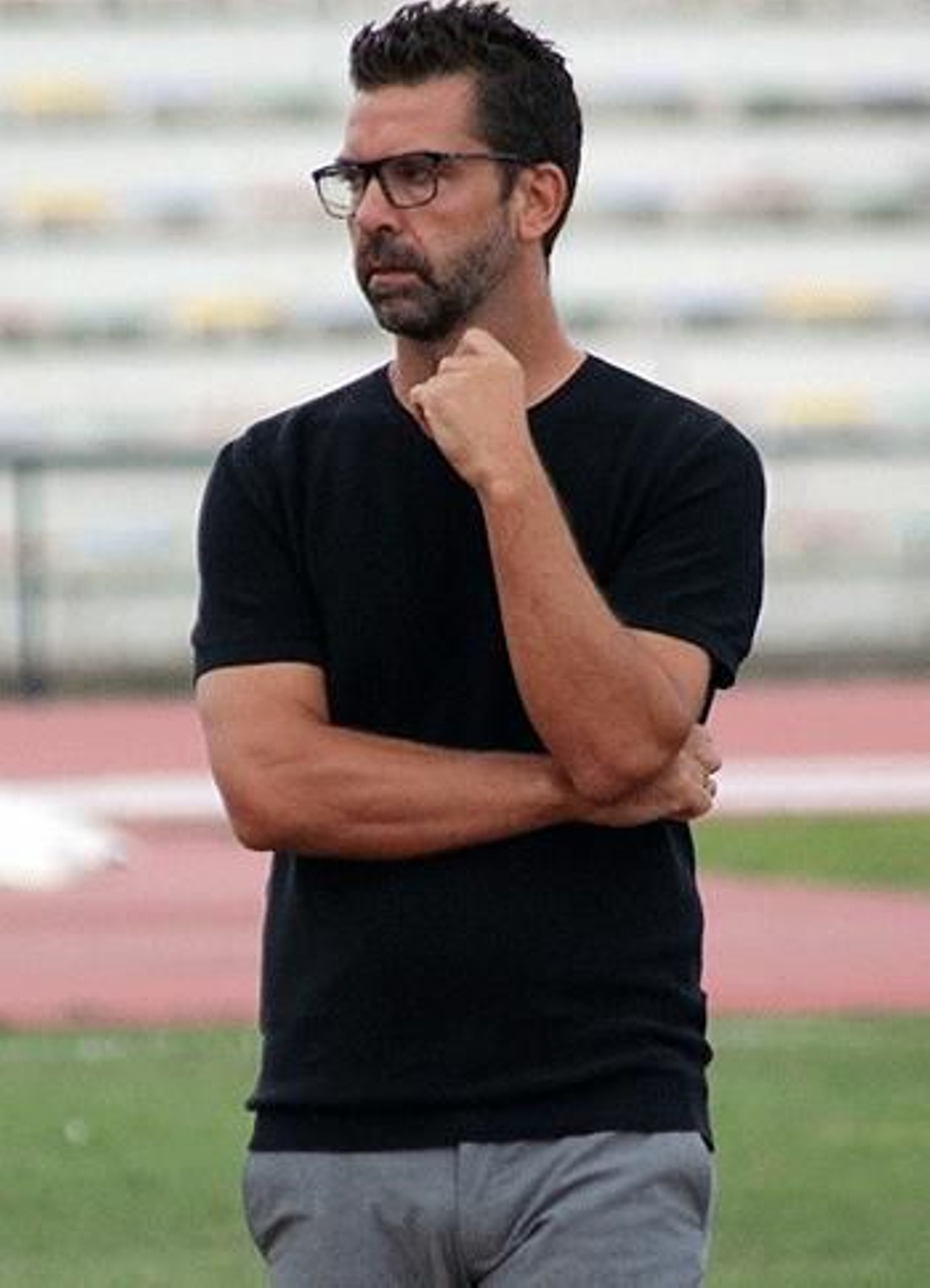 Tito García Sanjuán, entrenador del San Fernando
