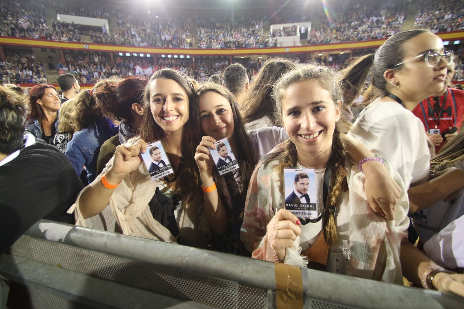 Las imágenes del concierto de Bisbal en la plaza de Toros de Roquetas de Mar