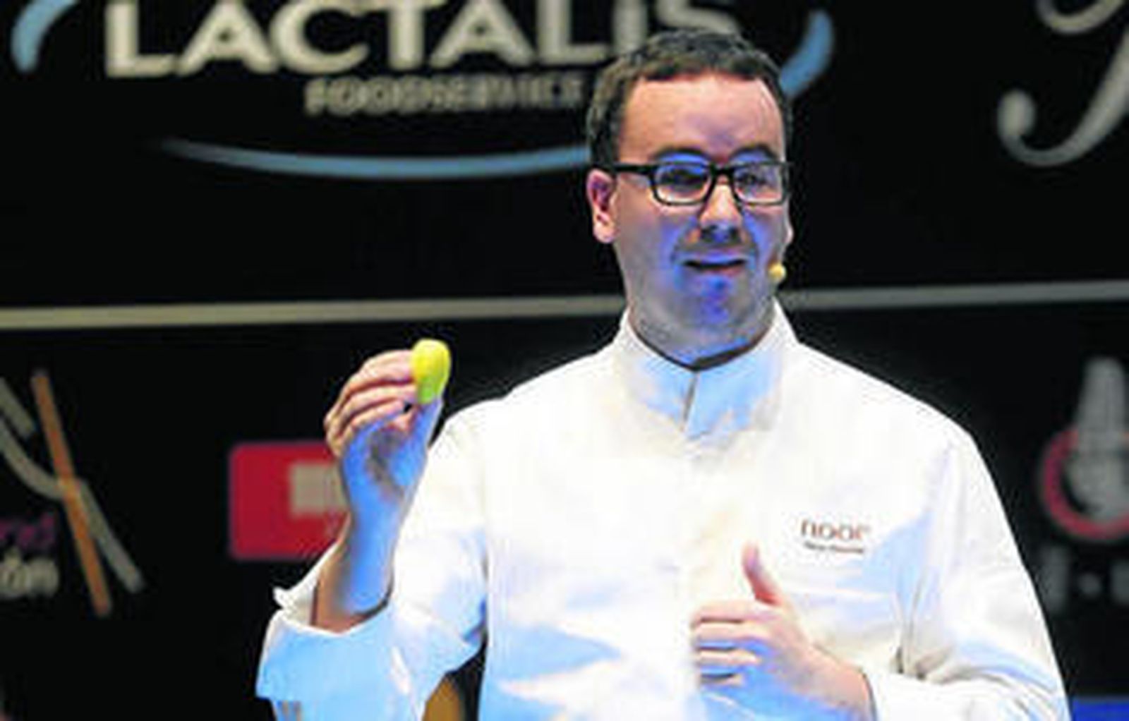El chef Paco Morales, ayer, en Madrid Fusión.