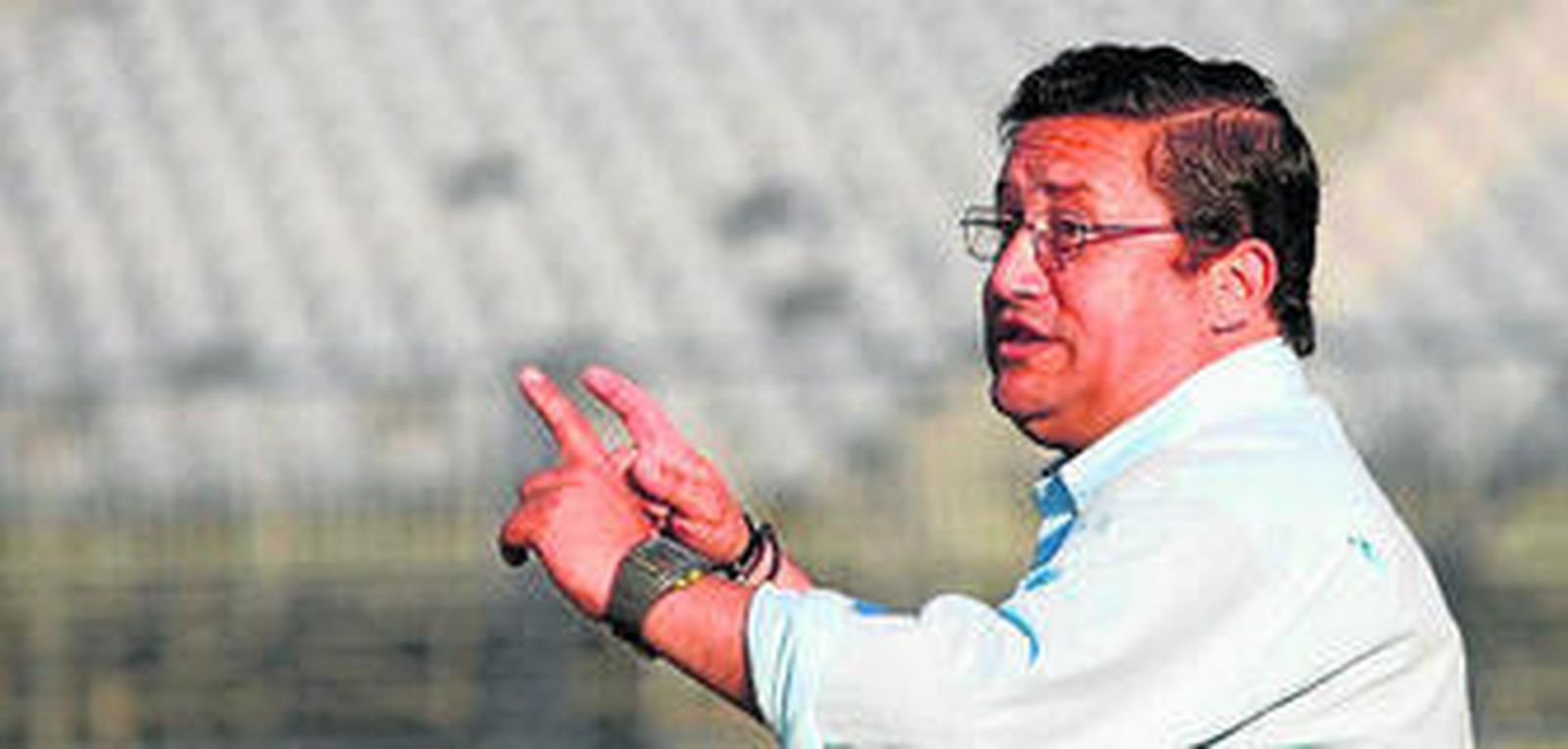 Javi Palos, preparador del Jerez Industrial.