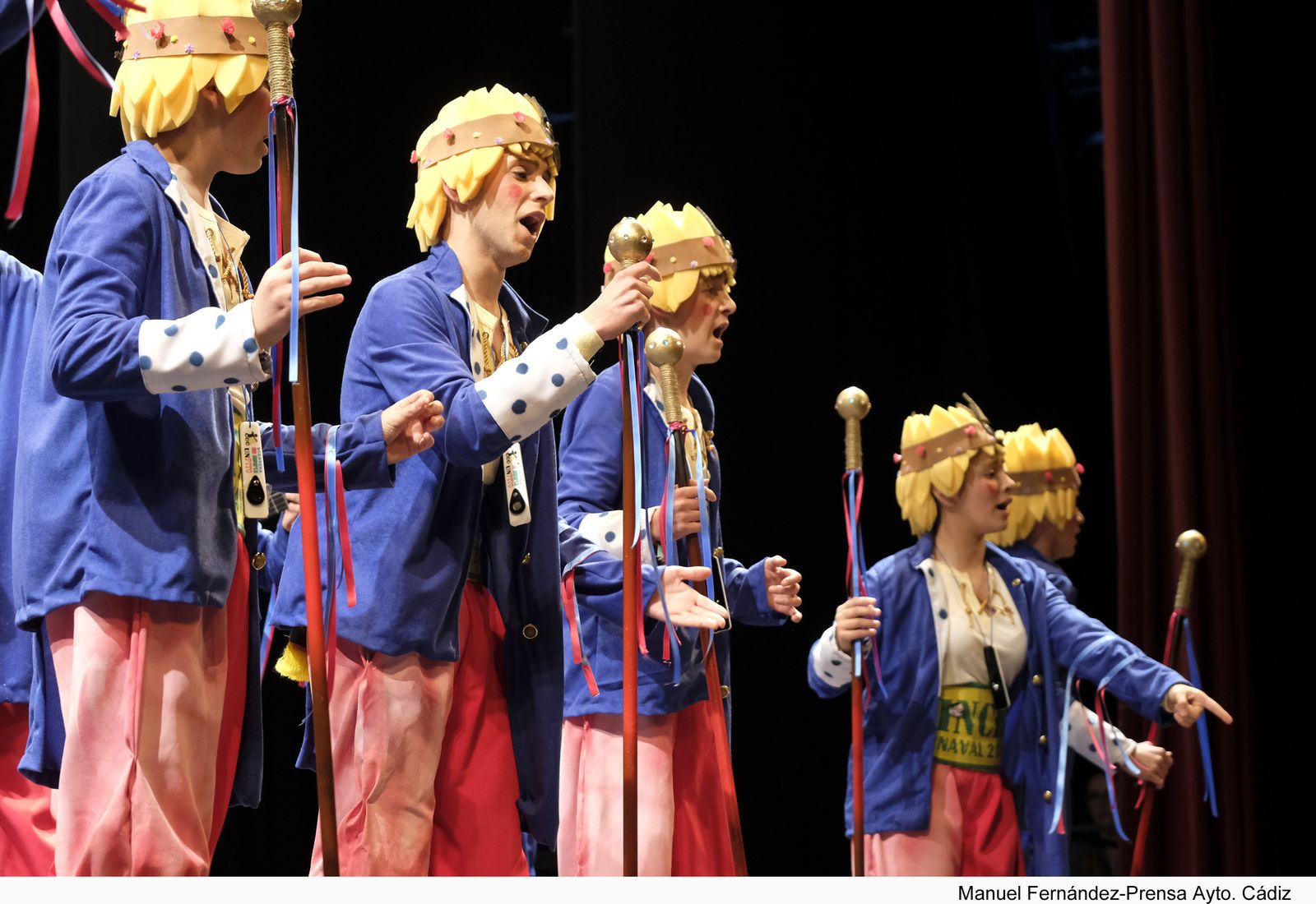 La comparsa 'El indeciso'.