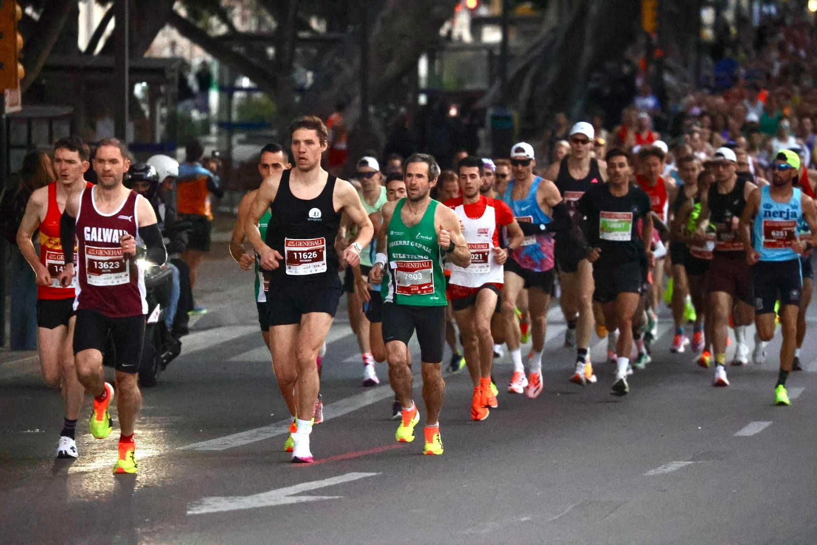 Las mejores fotos de la Maratón de Málaga 2024