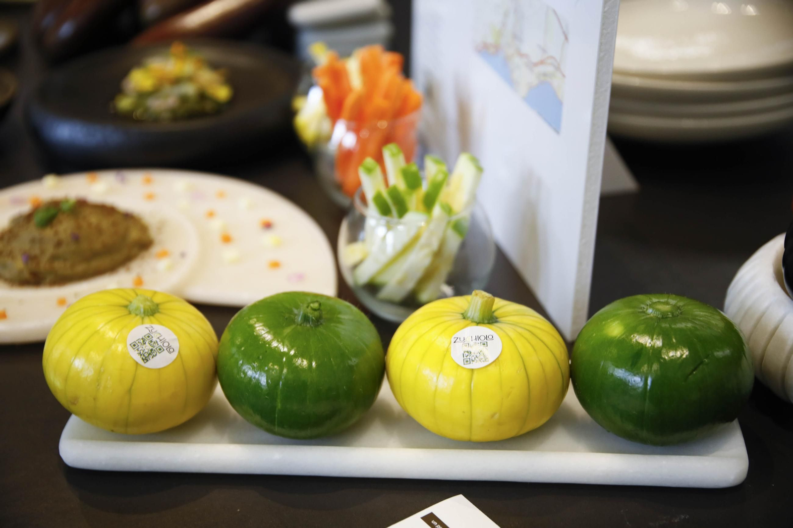 Las imágenes de una nueva variedad de berenjena en Almería