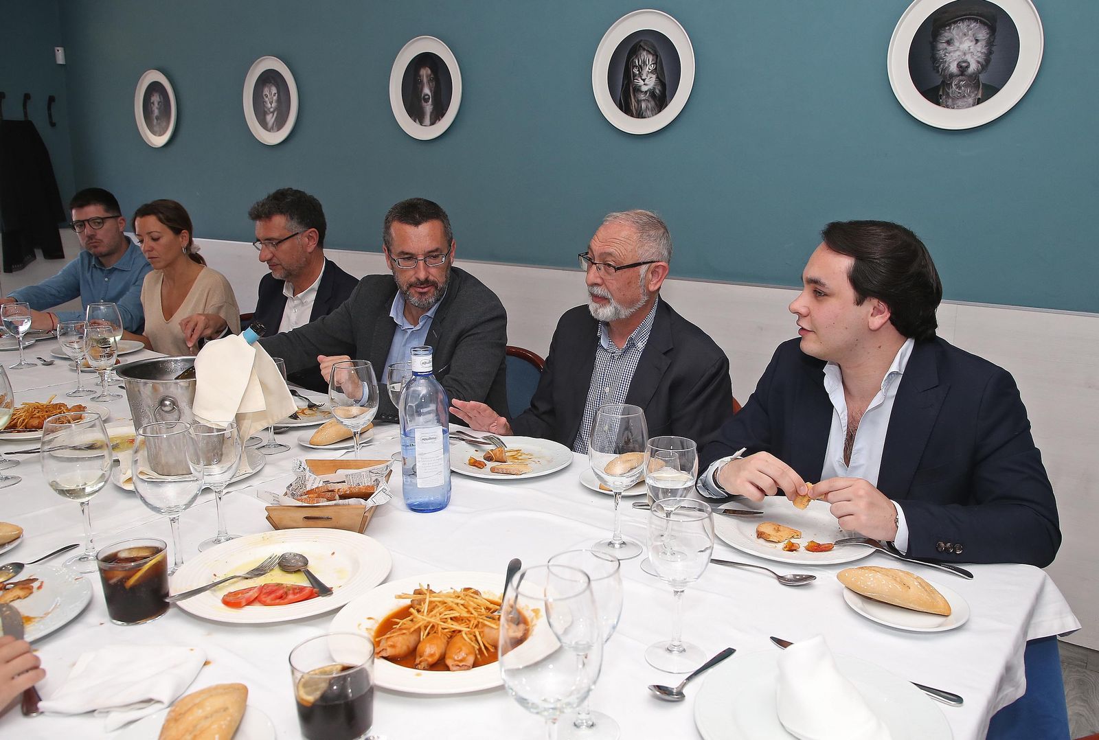 Fotos de la tertulia cofrade de Europa Sur en La Línea 2023