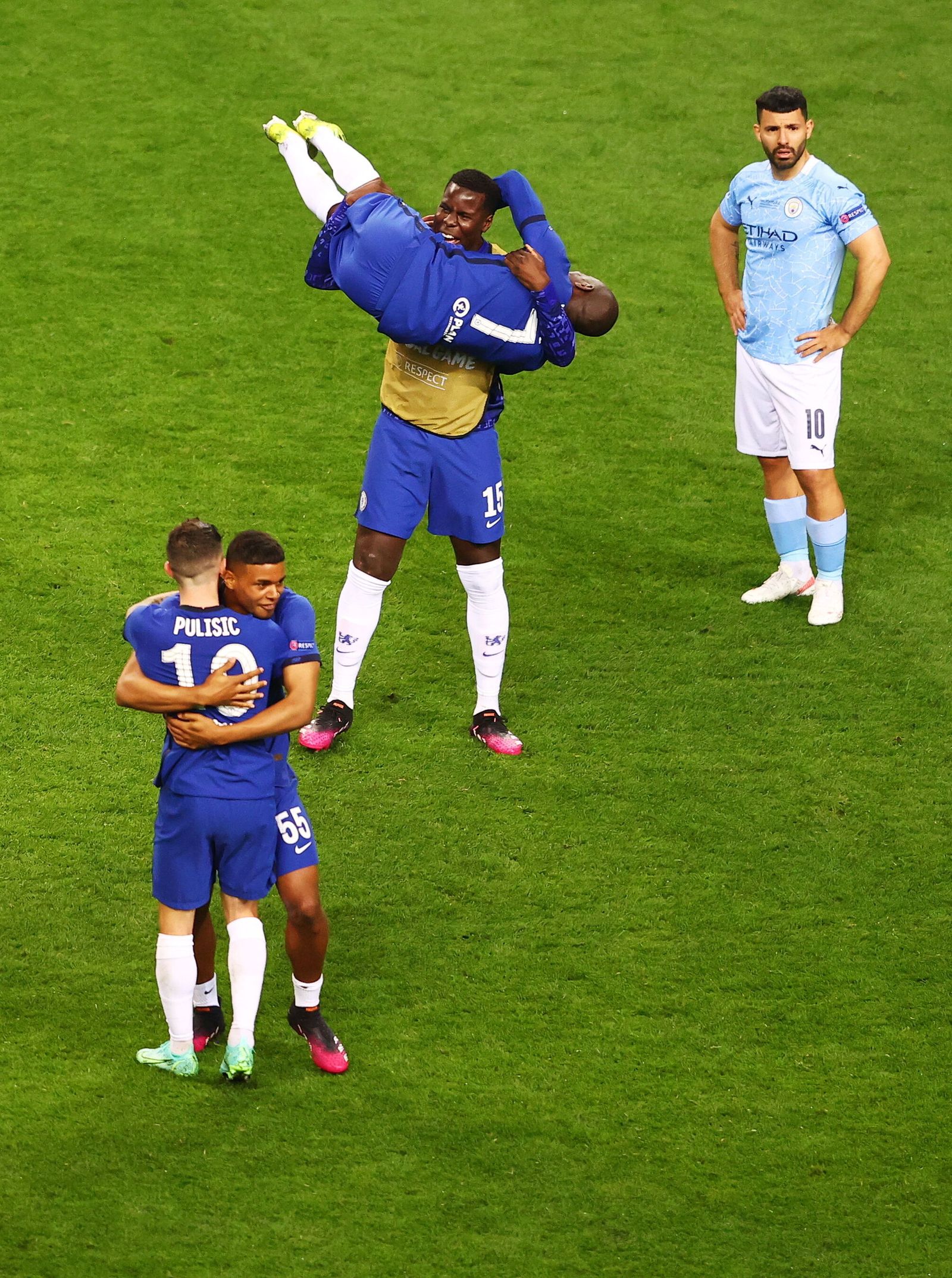 La final de la Champions entre el Manchester City y el Chelsea, en imágenes
