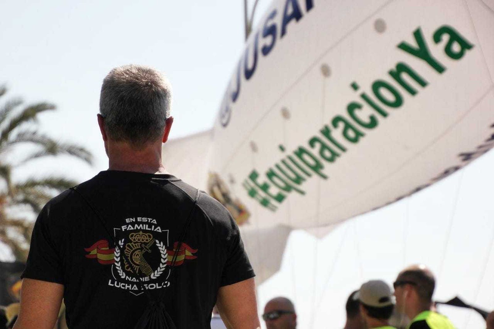 Marcha por la equiparación salarial