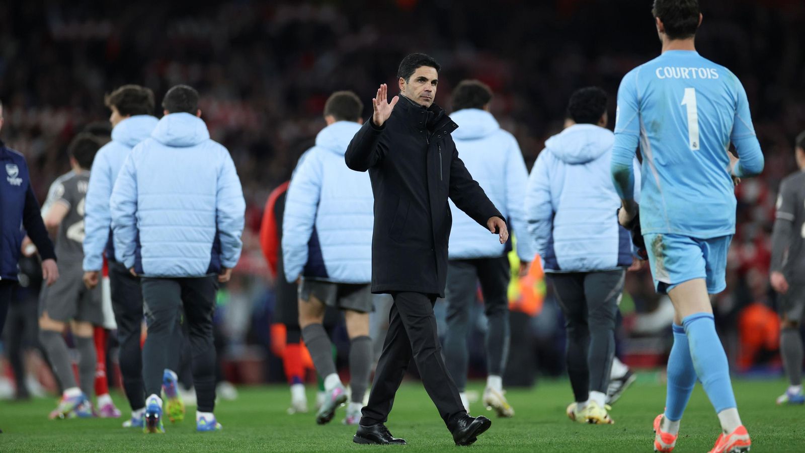 Las mejores fotos del Arsenal - Real Madrid