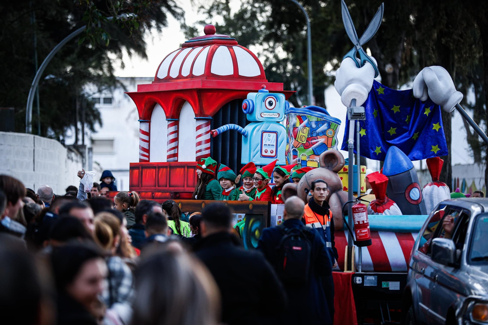 Las imágenes de la cabalgata de SS.MM. los Reyes Magos en Chiclana