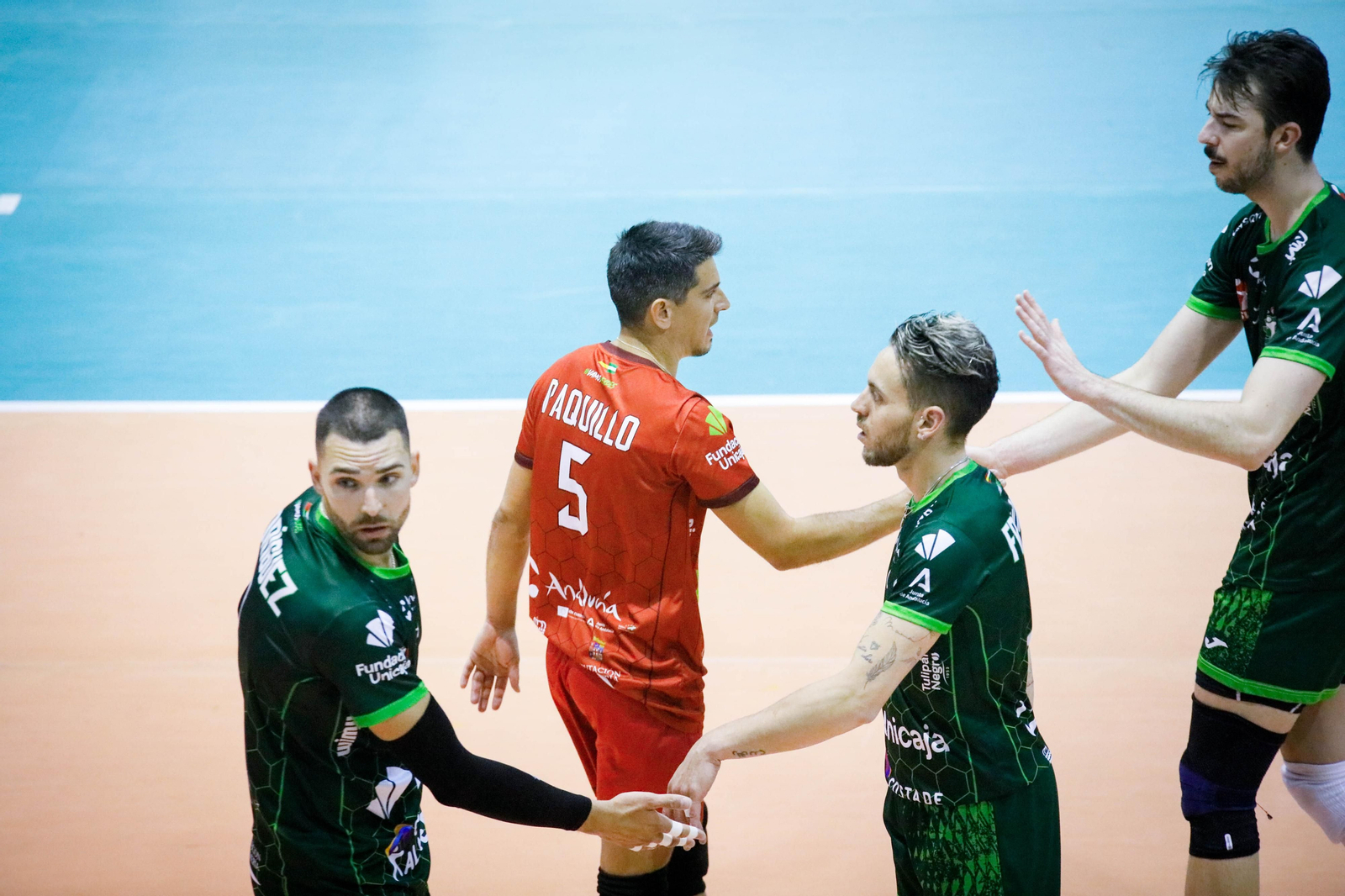 Imágenes del partido entre Unicaja Almería y Grupo Herce Soria