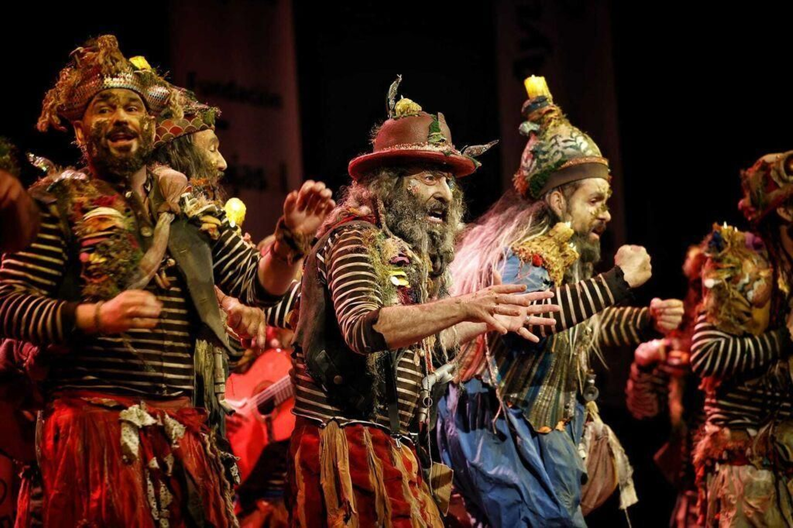 Un momento de la actuación de 'La Ciudad Invisible' en preliminares