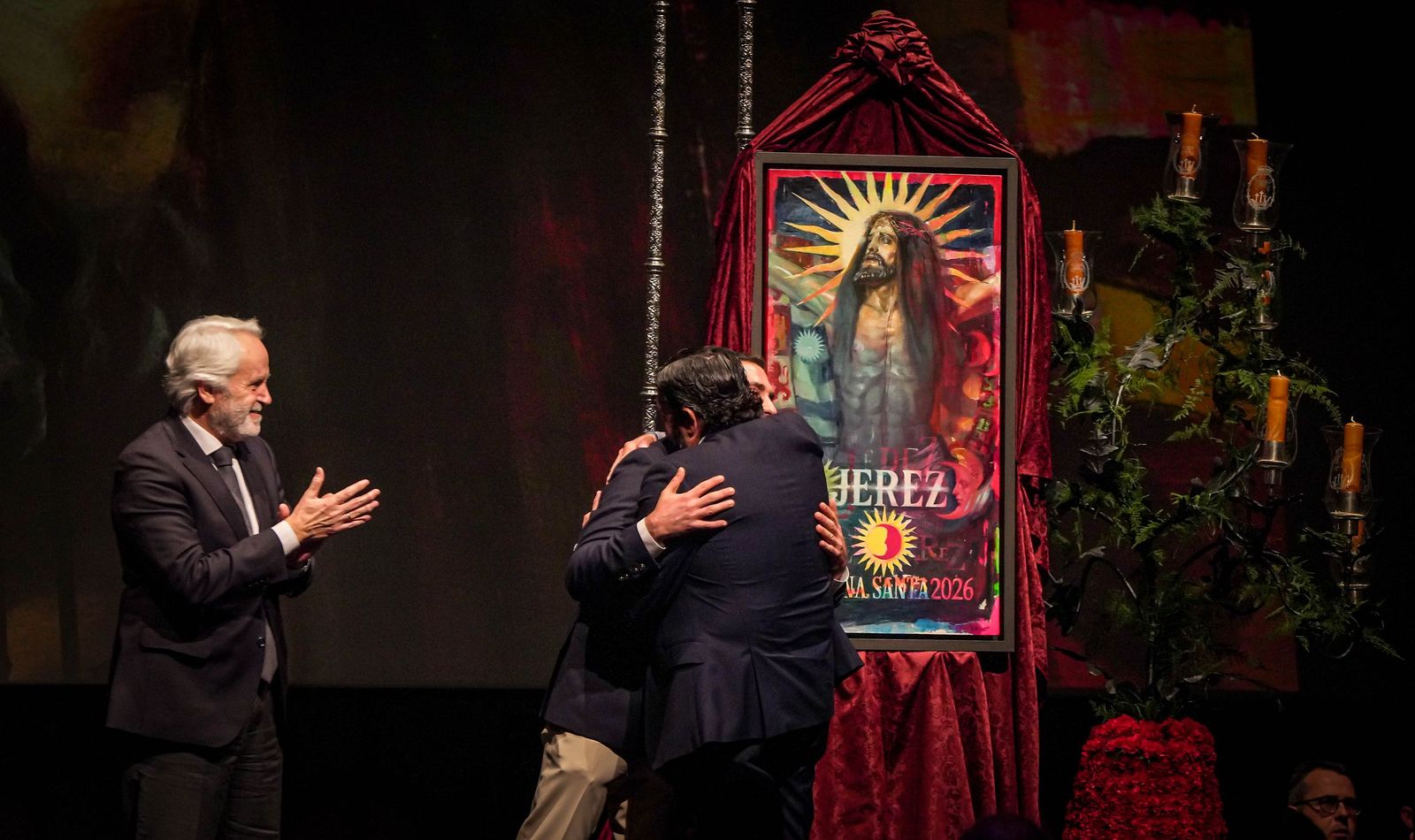 Imágenes de la presentación del cartel de la Semana Santa de Jerez 2026