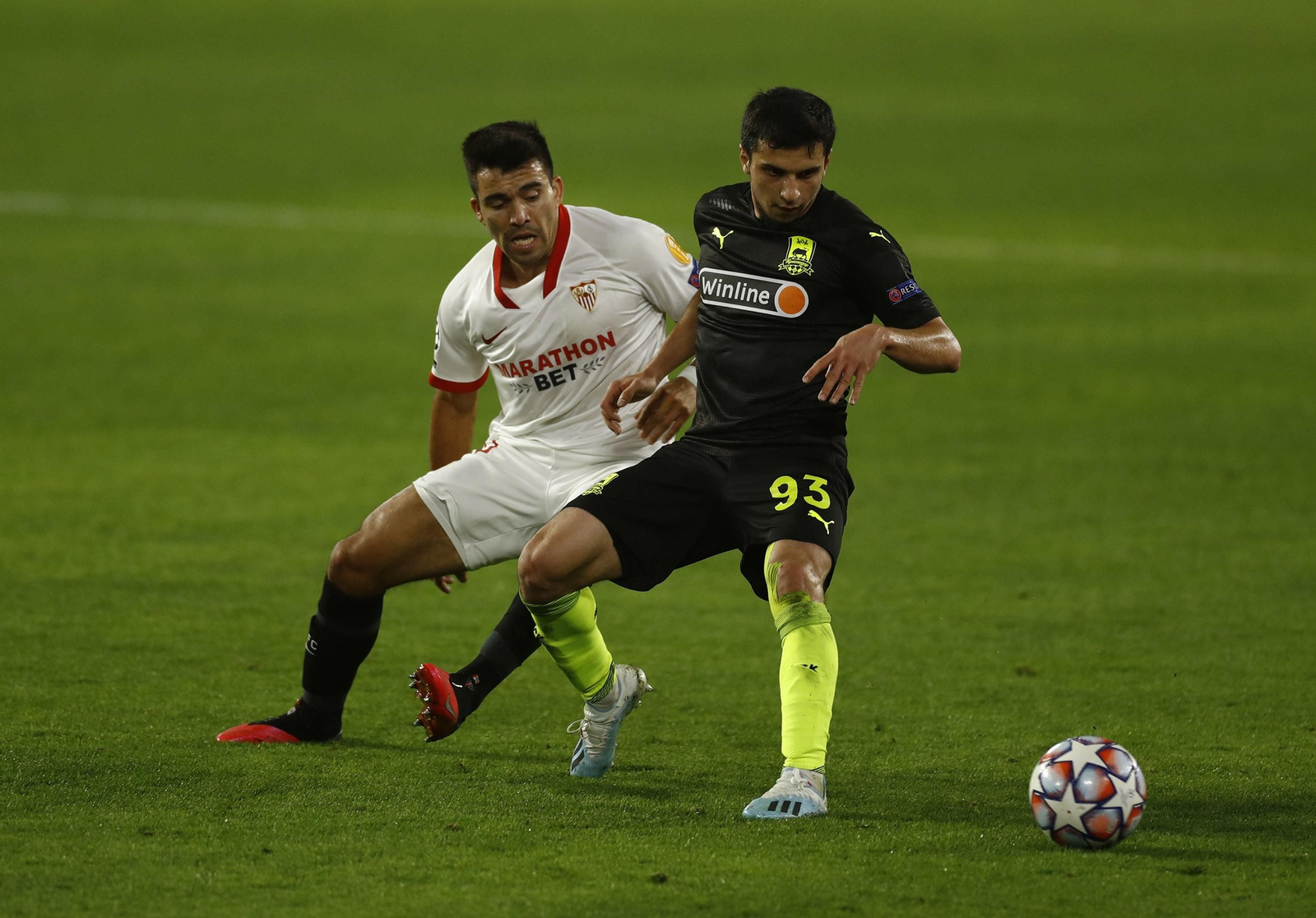 Las imágenes del Sevilla-Krasnodar