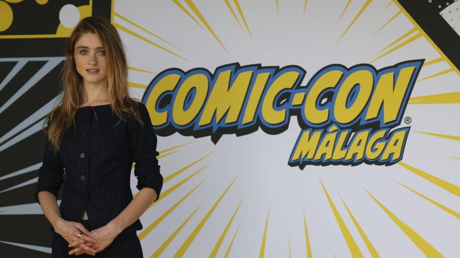 Natalia Dyer en la Comic-Con de Málaga.