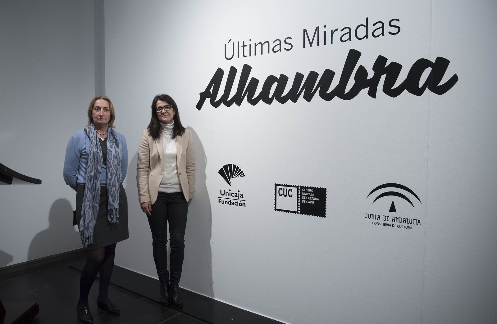 La exposición Últimas miradas. Alhambra fue inaugurada ayer en el Centro Unicaja de Cultura.