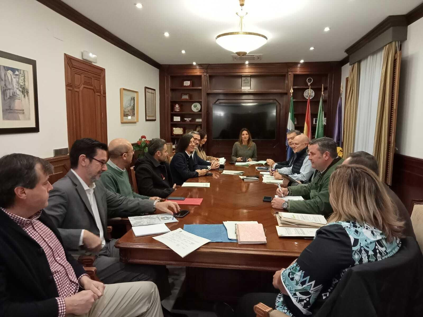 La Junta de Gobierno Local celebrada este lunes.