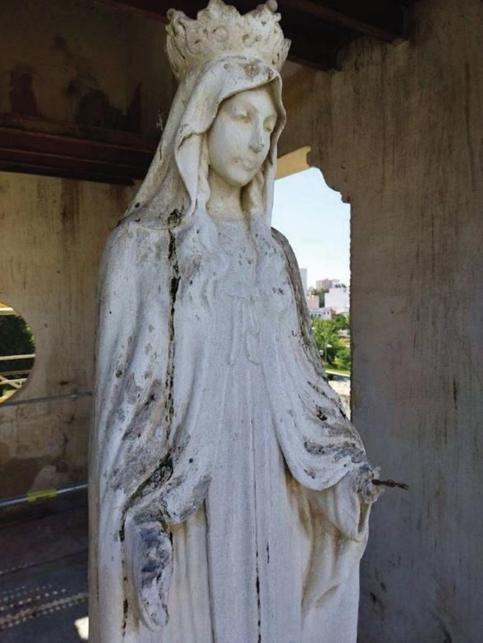 La Virgen de la antigua cárcel de Sevilla.