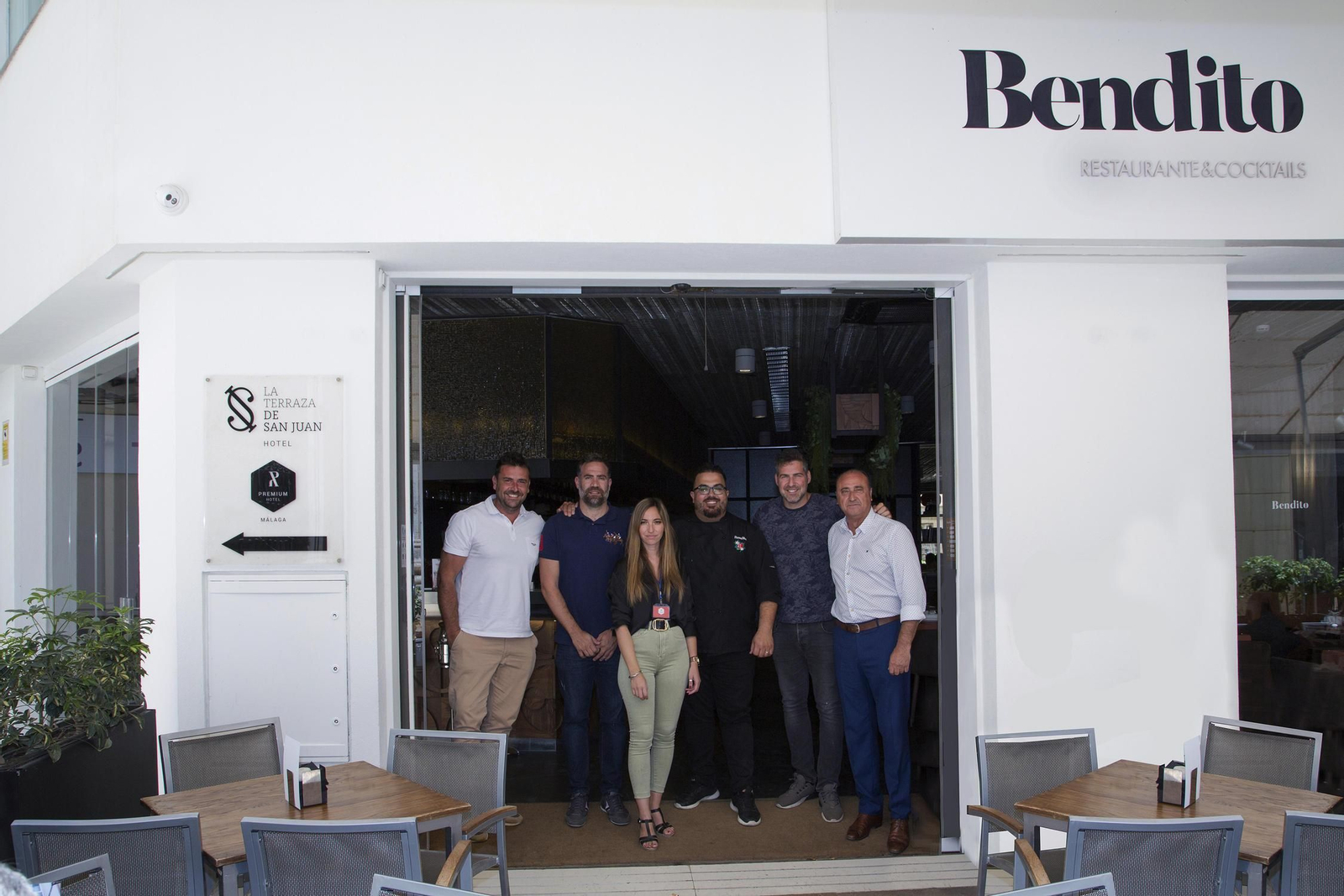 José Montalvo, Carlos Cabezas,  Estefanía Muñoz, Mario Rosado, Juan  García y Juan Luis Pinto.