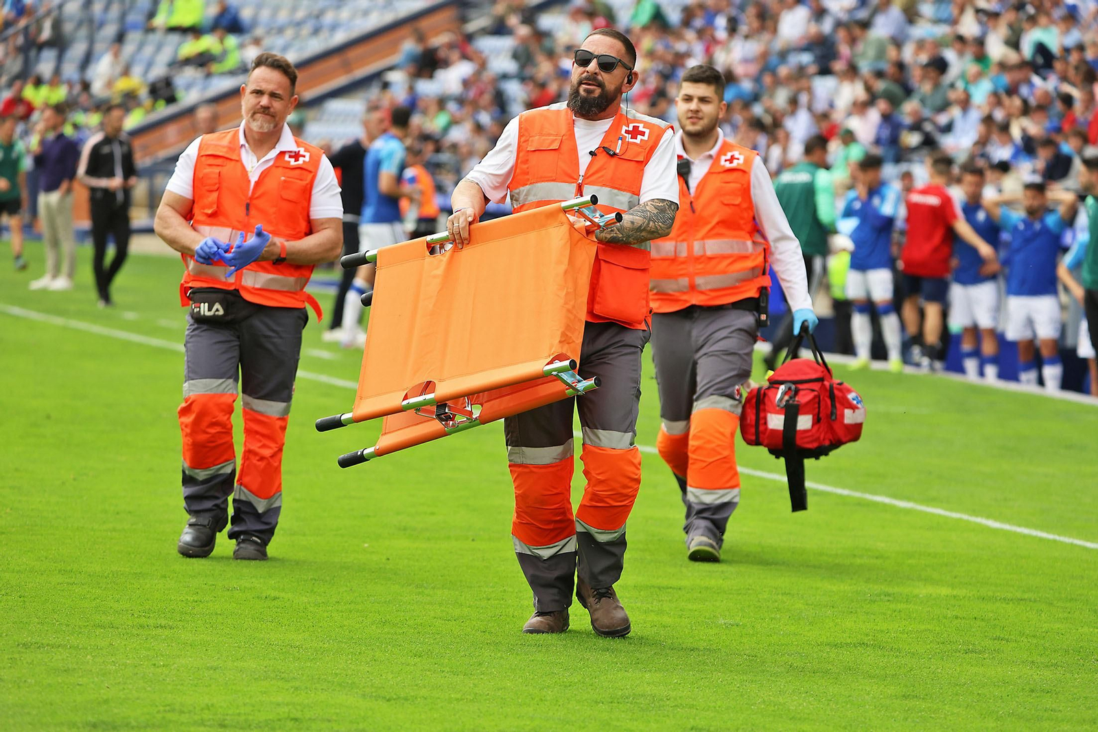 Imágenes del encuentro entre el Recreativo de Huelva y la AD Mérida