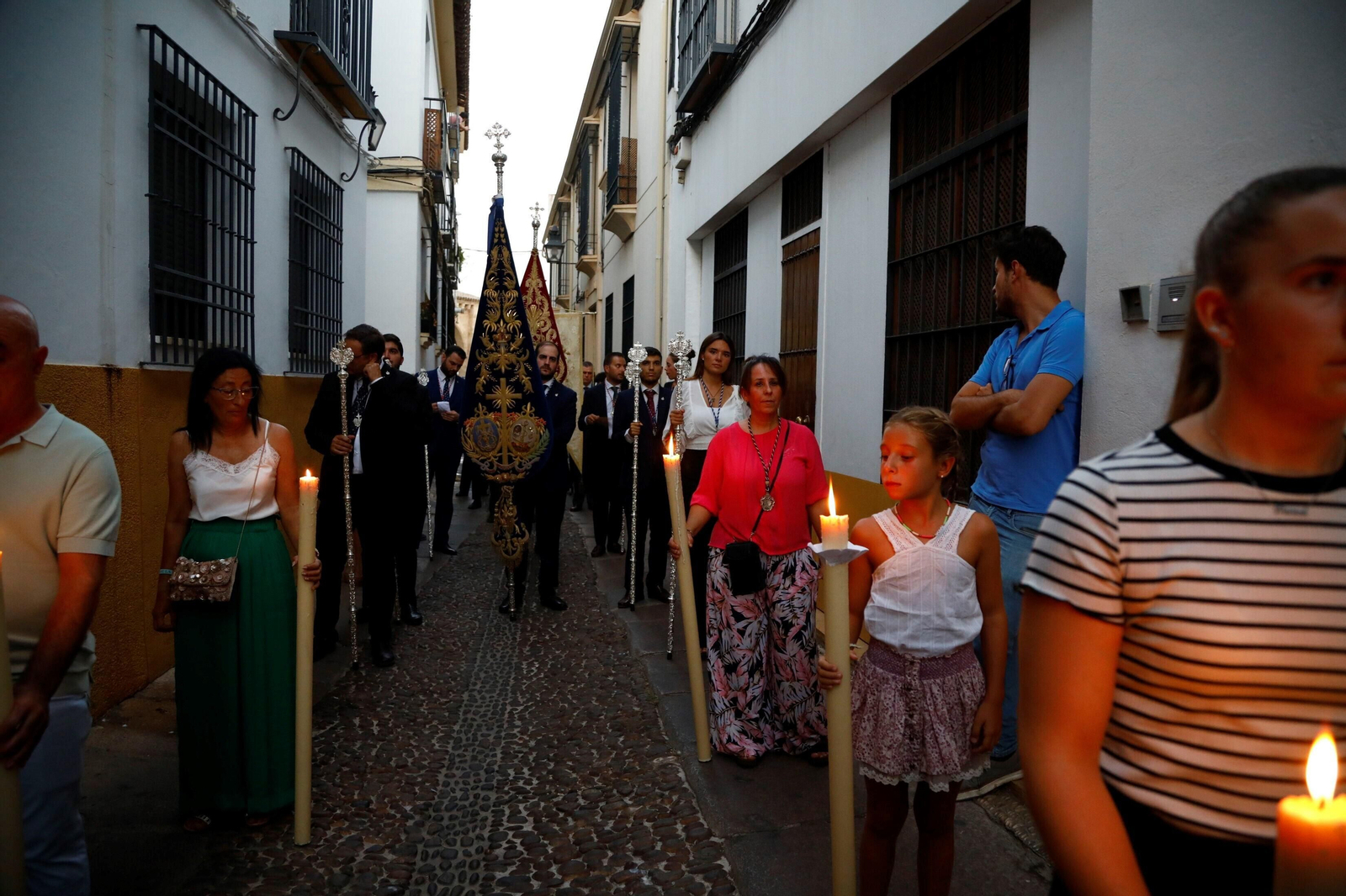 La procesión de San Lorenzo Mártir en Córdoba, en imágenes