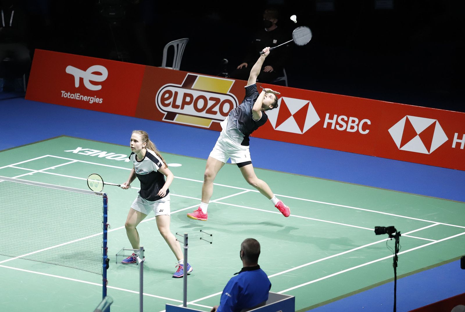 Las mejores imágenes de la jornada de bádminton del lunes en el Huelva 2021