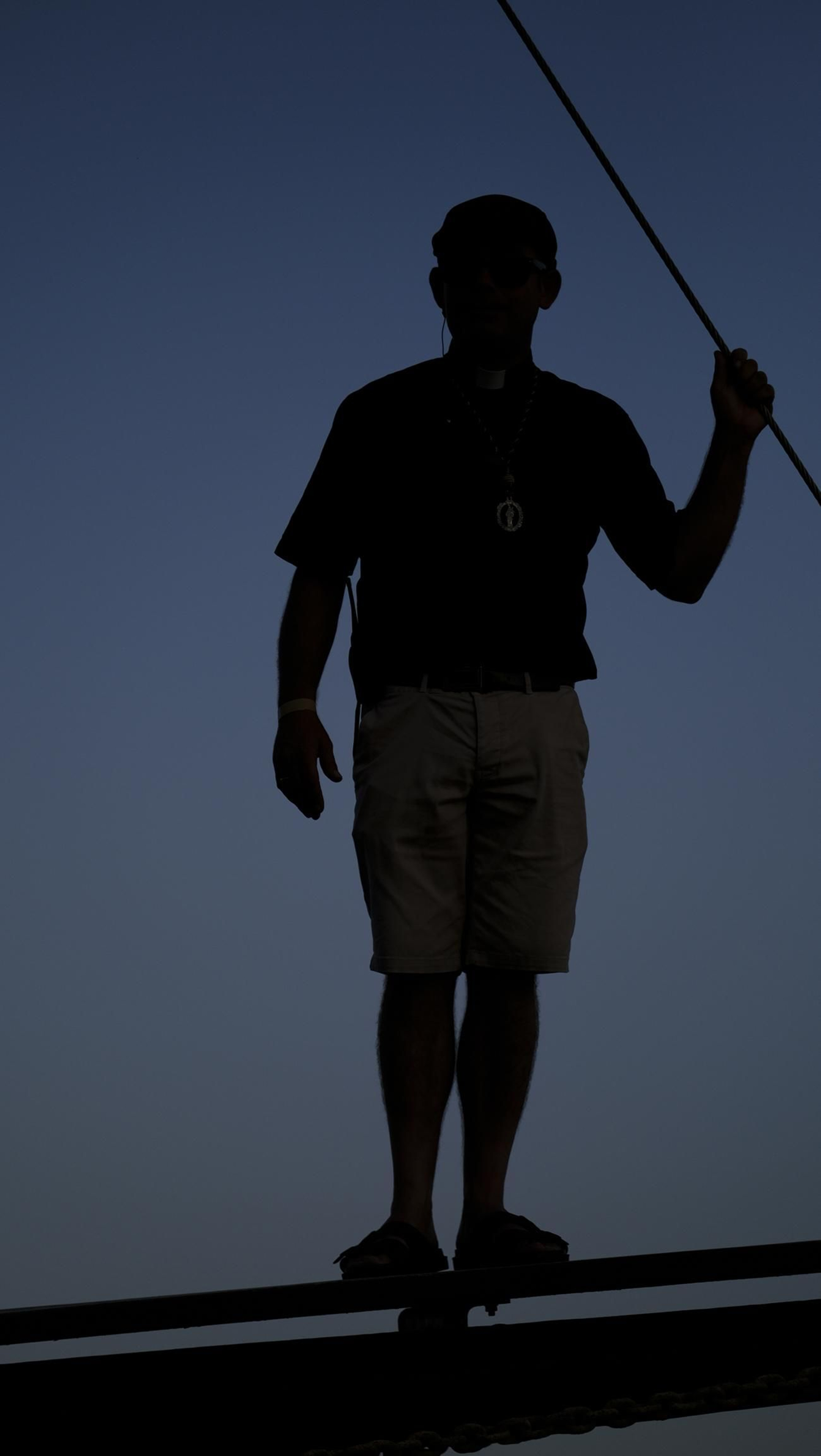 Procesión marítima de la Virgen del Carmen en Aguadulce (Roquetas de Mar), en imágenes