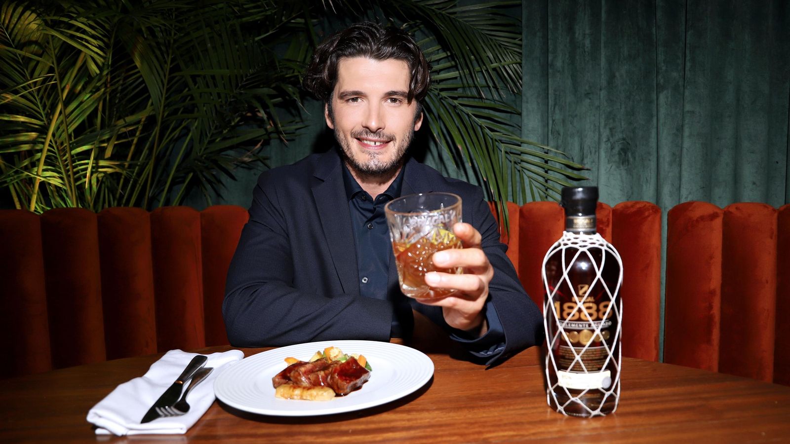 Yon González en el restaurante Maquiavelo de Sevilla