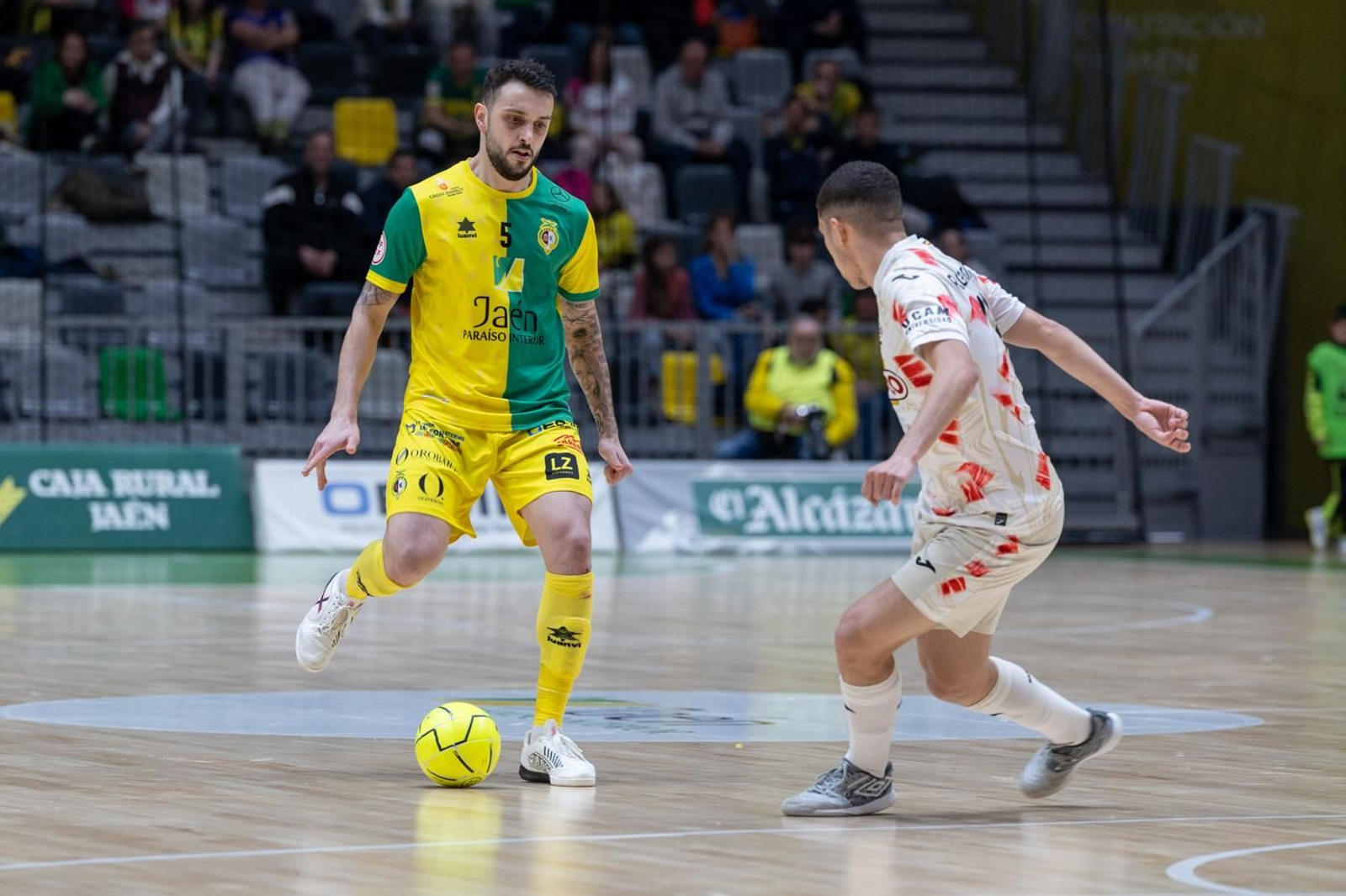 Las mejores fotos del empate entre Jaén Paraíso Interior FS y ElPozo Murcia