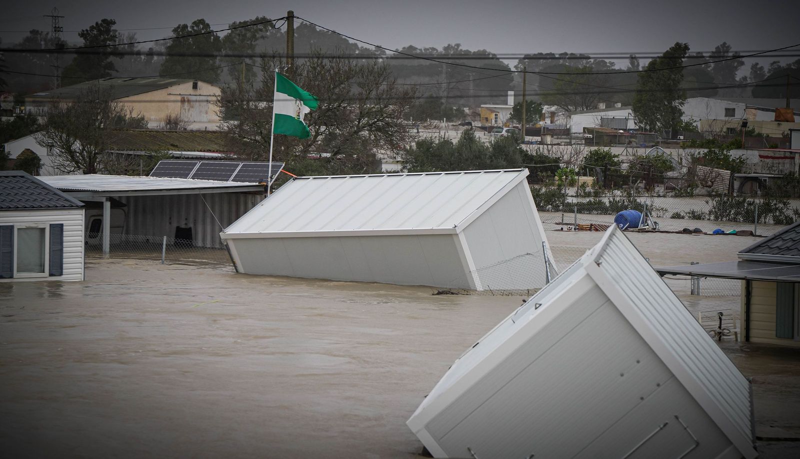Así trabajan los grupos de élite de la Guardia Civil en las inundaciones en Jerez