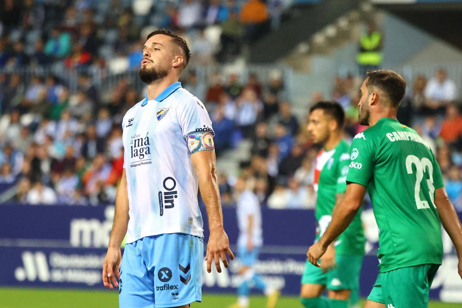 El Málaga CF-Alcoyano, en fotos