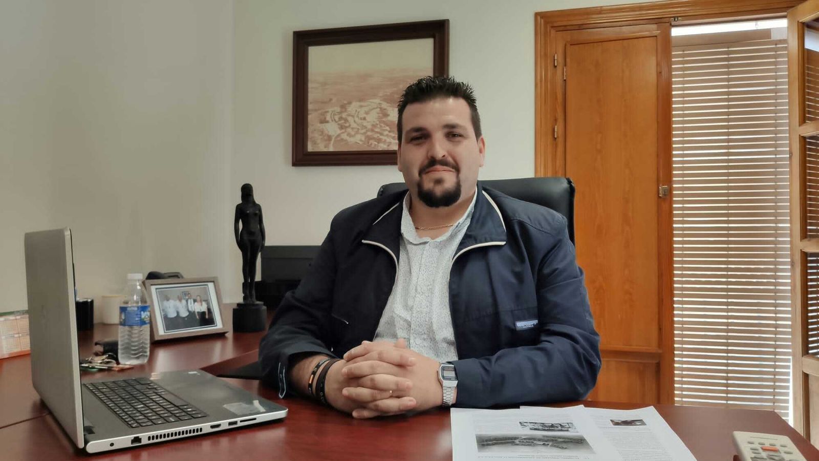 Francisco Javier Fuentes , alcalde de El  Torno.