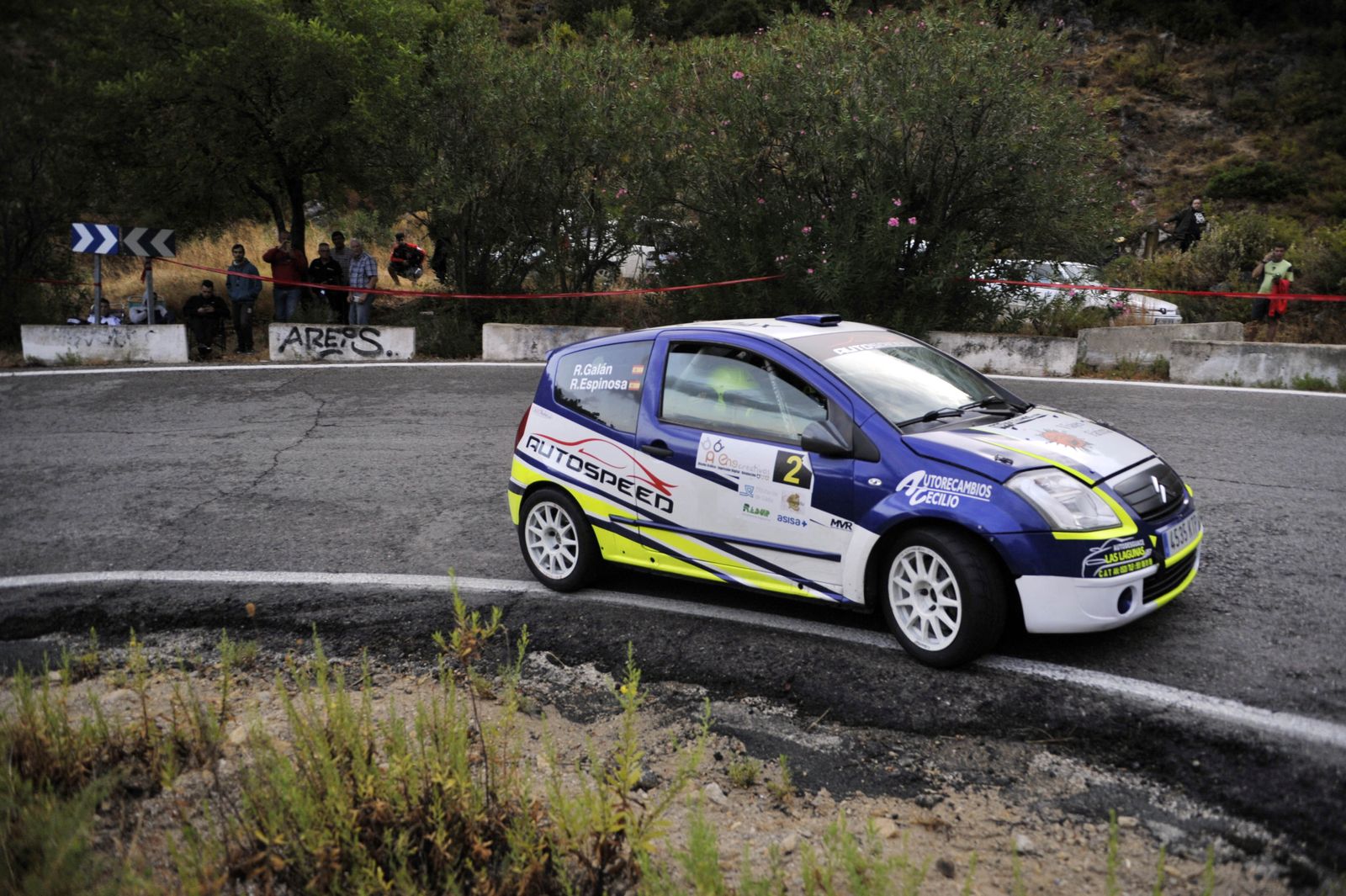 Imagen de la edición del Rally Sierra de Cádiz celebrada en 2019.