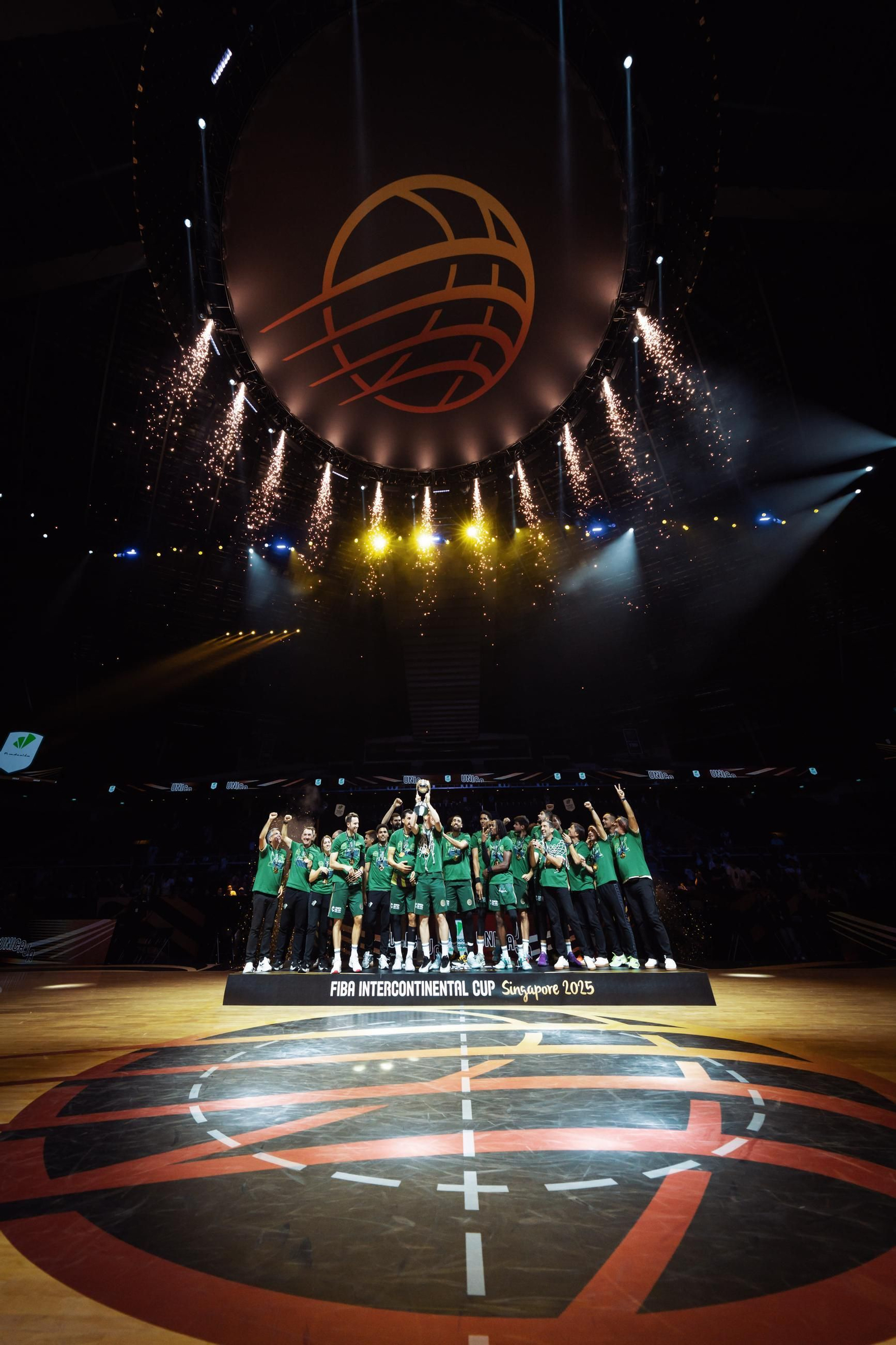 Unicaja-NBA G League United, final de la Copa Intercontinental, en fotos