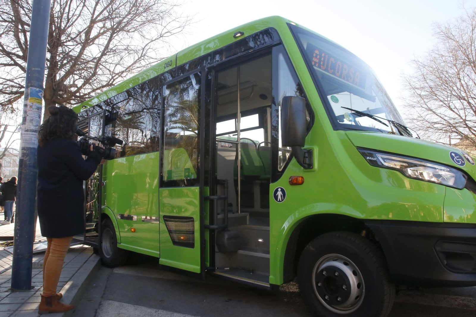 Un autobús de Aucorsa