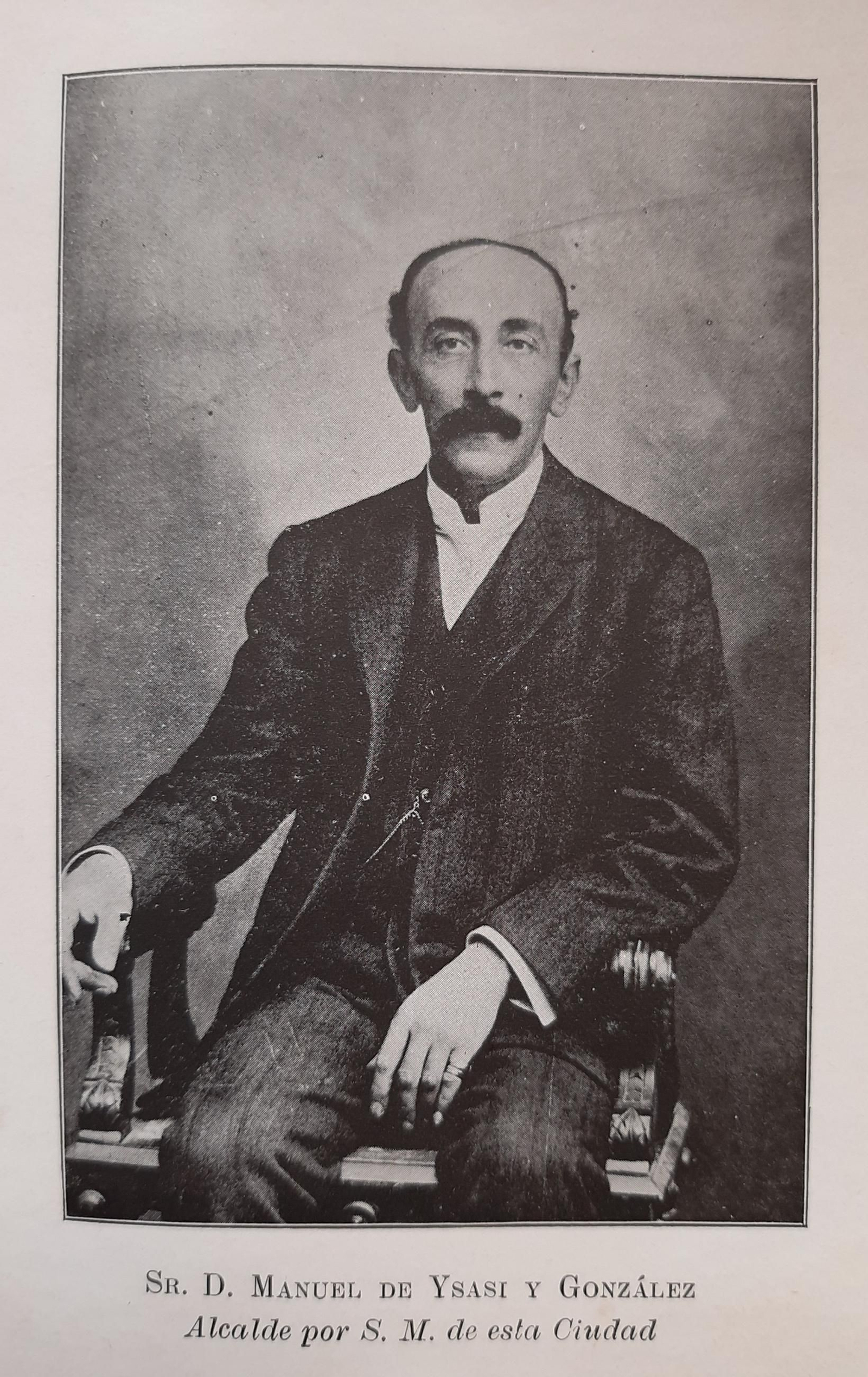 El alcalde de Jerez y bodeguero Manuel de Ysasi y González.