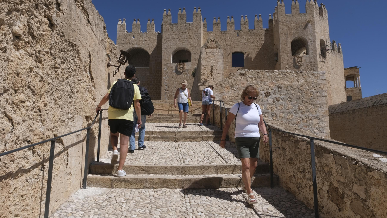 Las obras del Castillo de Vélez Blanco en imágenes