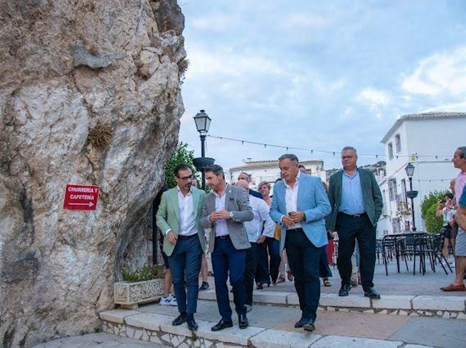 Inauguración de la Fiesta del Queso de Zuheros