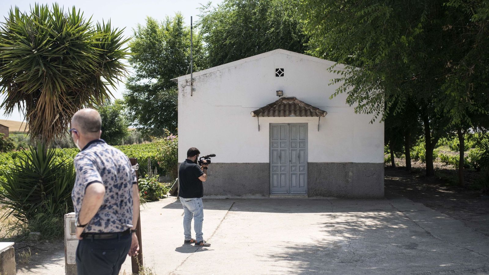 Casita de Montemayor donde pernoctaba la pareja.