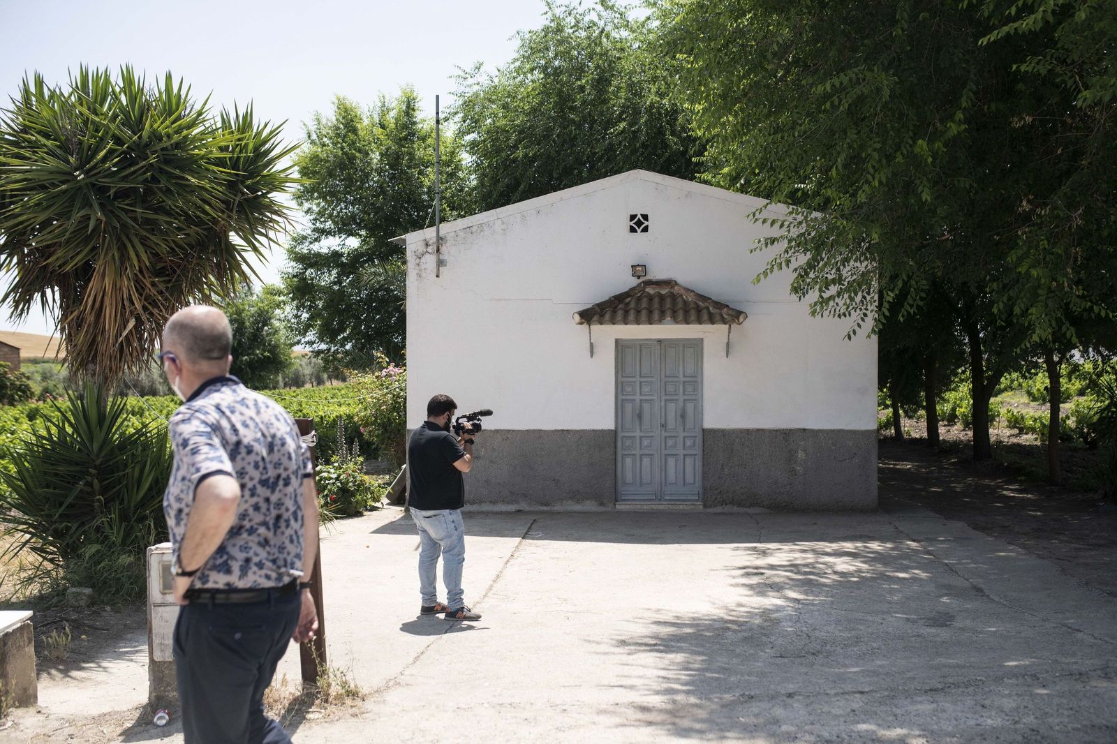Casita de Montemayor donde pernoctaba la pareja.