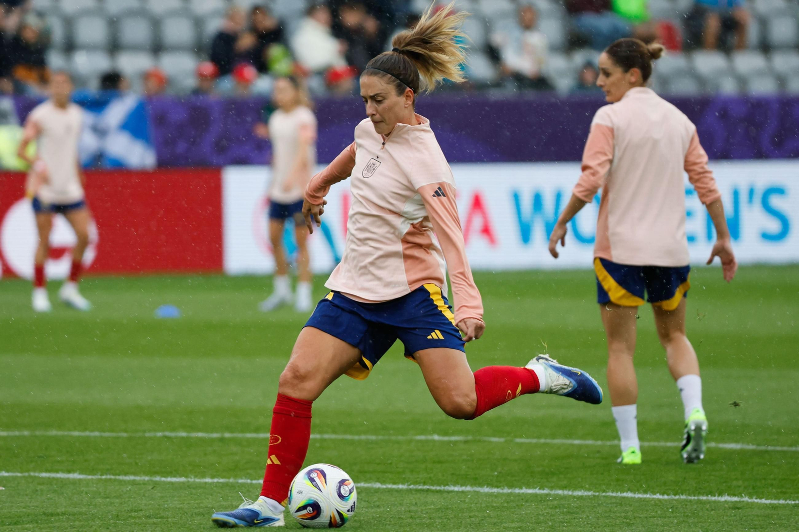 Las fotos de la goleada de España sobre Bélgica en la Eurocopa femenina