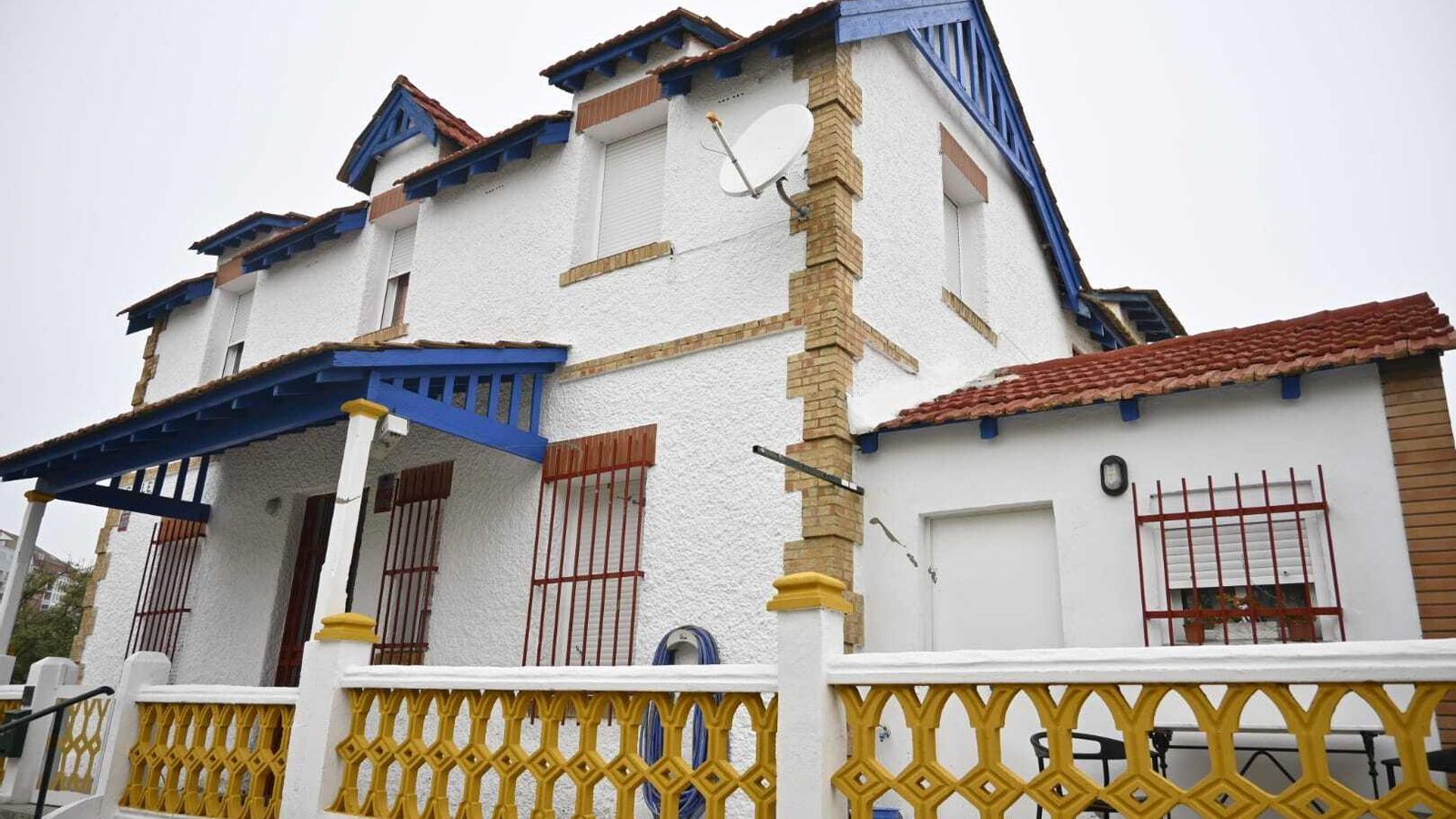 La vivienda casi recuperada por los vecinos