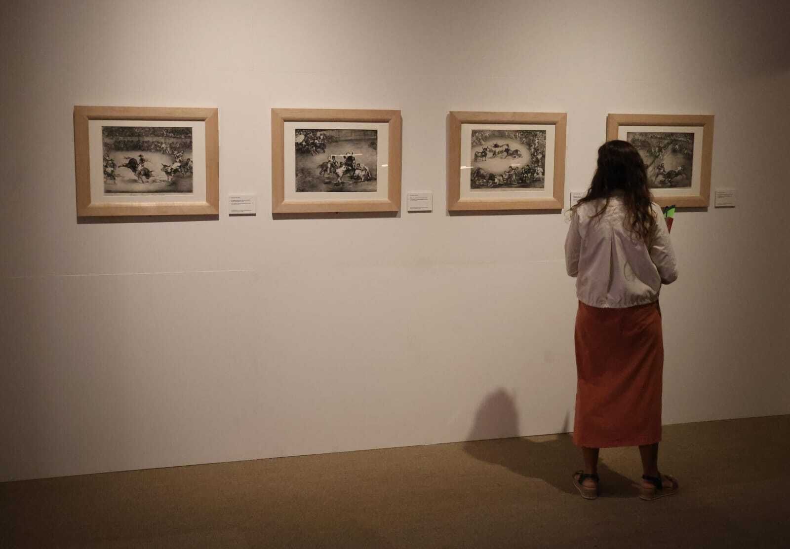 La exposición 'Goya / Picasso. Tauromaquias' en el Centro Cultural Fundación Unicaja en fotos