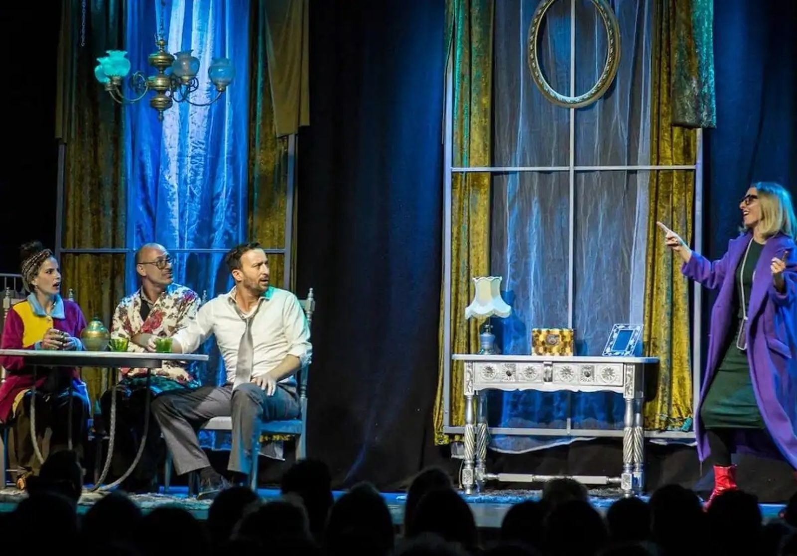 Escena de la obra que llega a Roquetas de Mar.