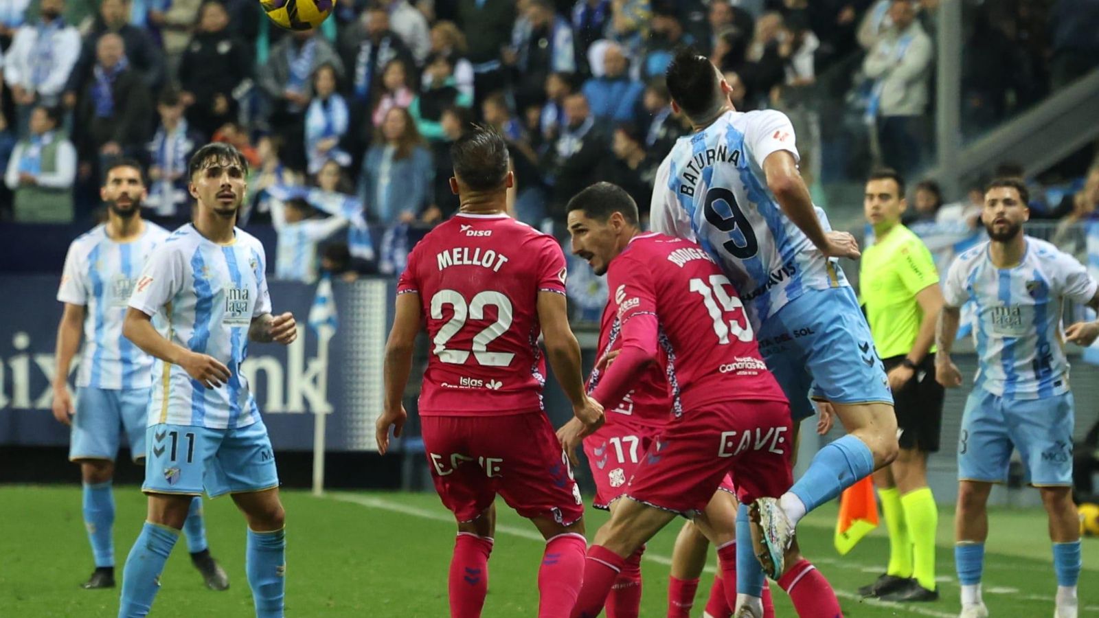 El Málaga CF-CD Tenerife, en fotos
