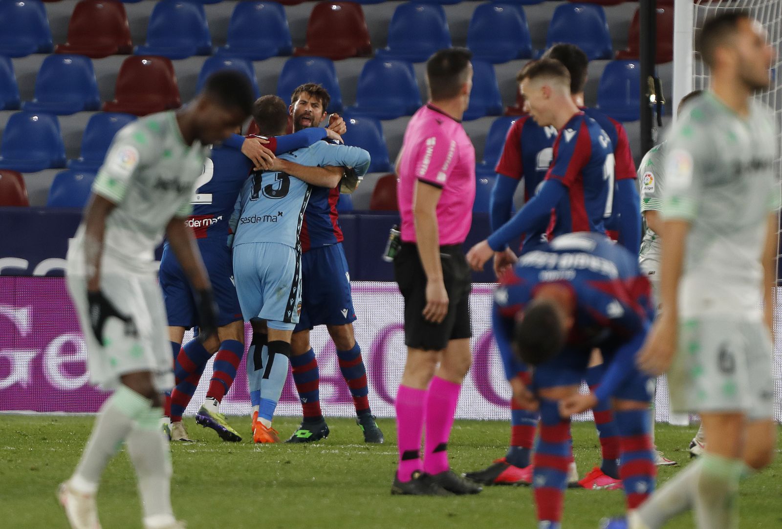 Las imágenes del Levante - Betis