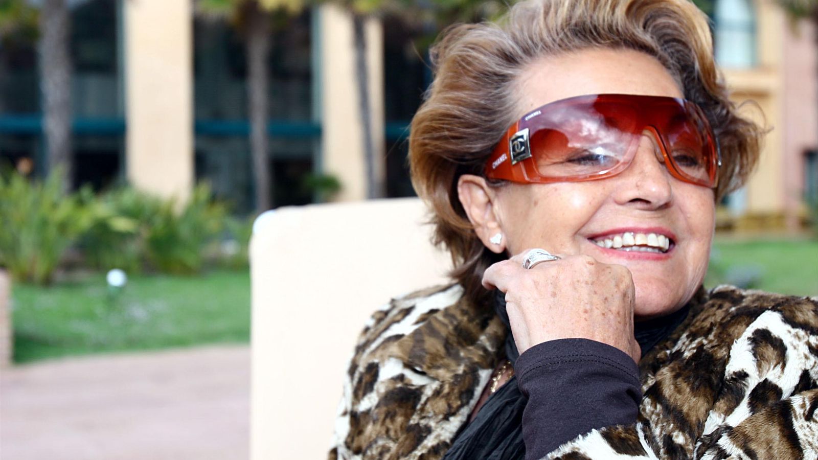 Carmen Sevilla en 2006 con motivo de un homenaje celebrado en la localidad onubense de Punta Unbría