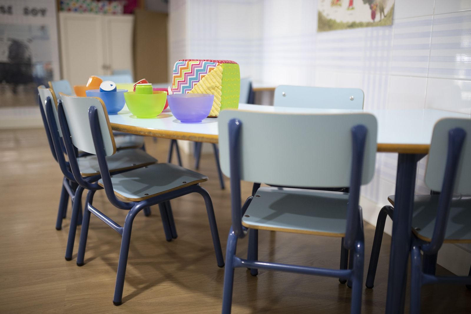 Imágenes de la vuelta a clases de los más pequeños de Huelva