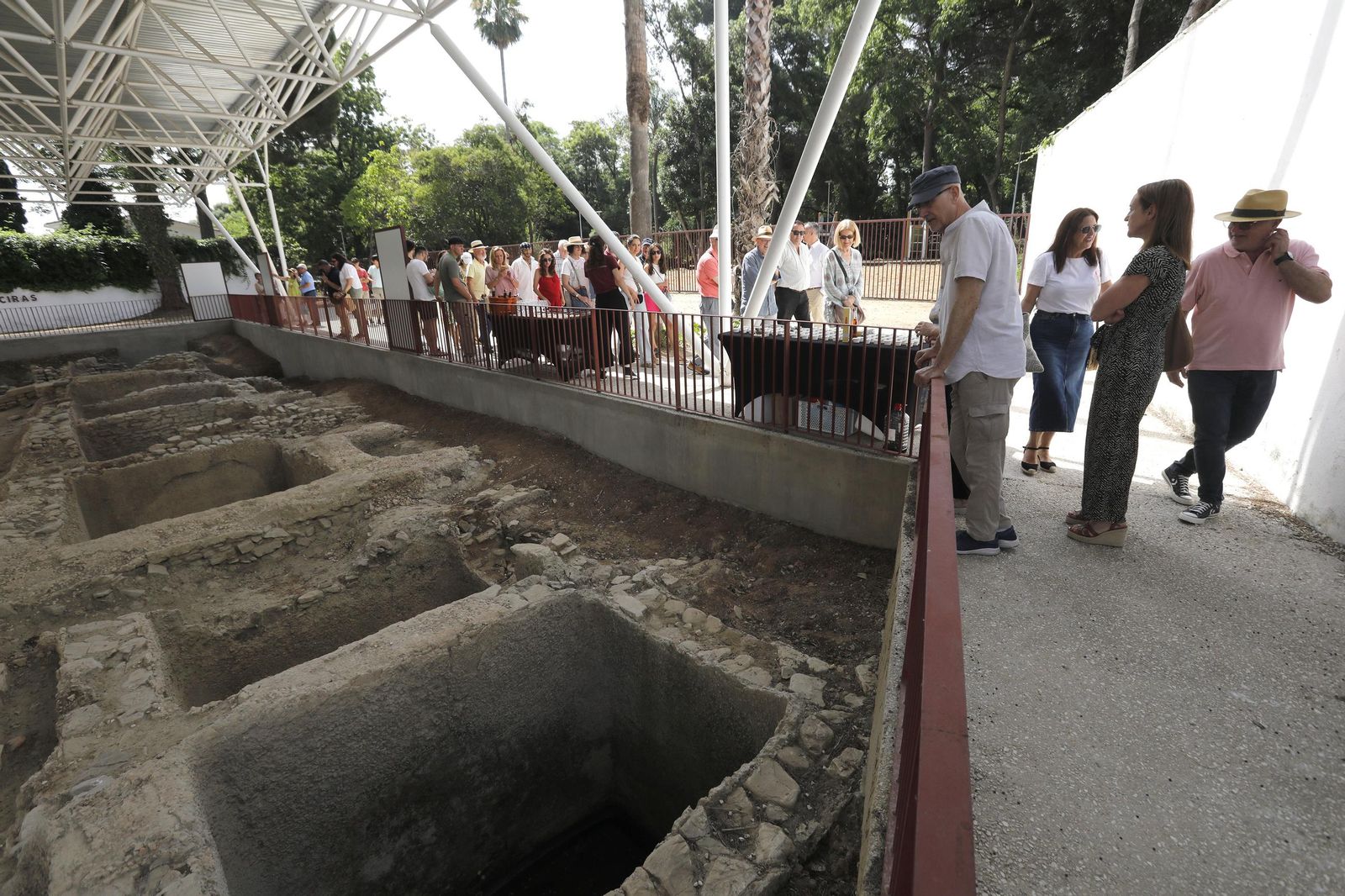 Las fotos de las Jornadas Europeas de Arqueología en la factoría de salazón de lulia Traducta