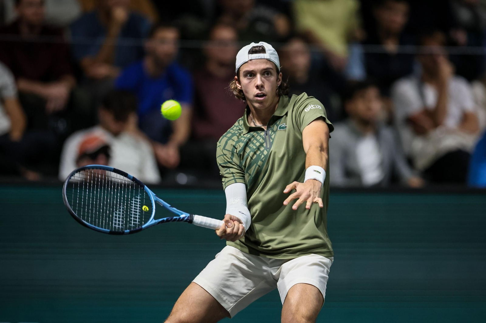 Alejandro Davidovich-Arthur Cazaux del Masters 1000 de París, en fotos